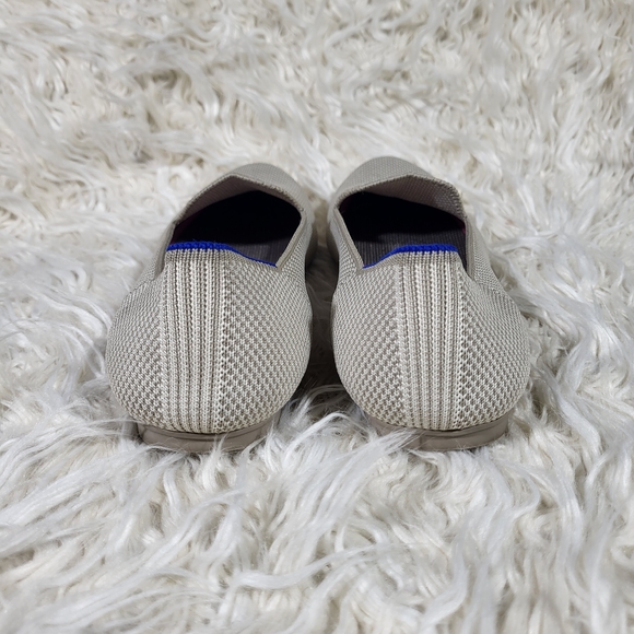 Rothy's Cream and Blue Women's Loafers - Picture 5 of 9